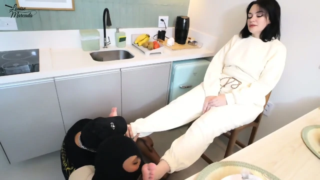 Louise Marcada dominates her sub with foot worship & foot fetish training • special viral • FapNest