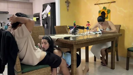 Stepdaughter Gets Fucked In Secret Under The Table - EPORNER • must-watch unique • FapNest